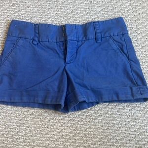 Alice and Olivia blue shorts